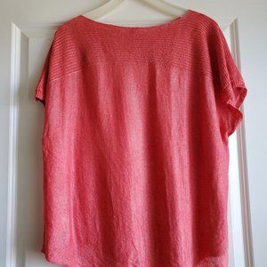 Eileen Fisher Linen Top
